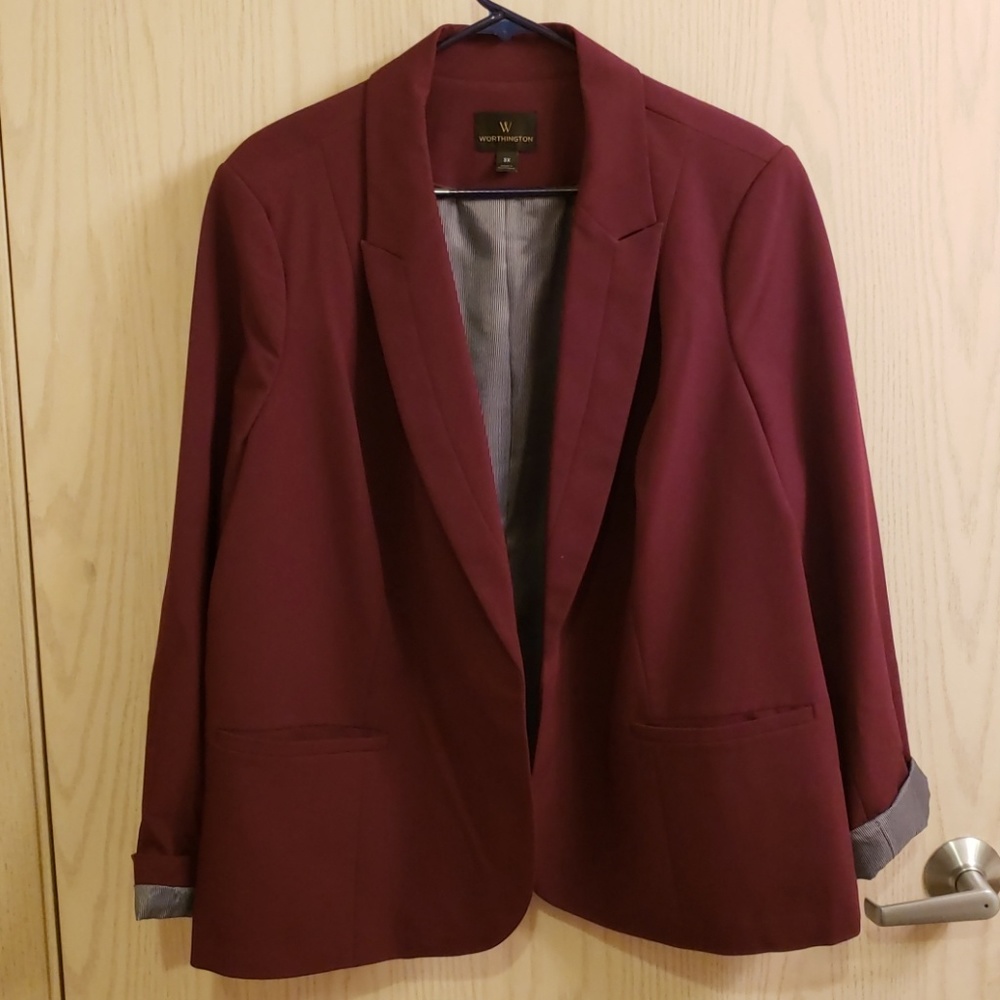 Plum Blazer